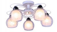 Потолочная люстра Arte Lamp SANSA A7585PL-5WH